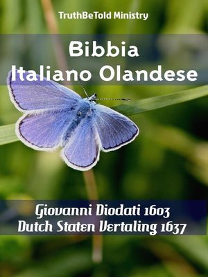 cover image of Bibbia Italiano Olandese
